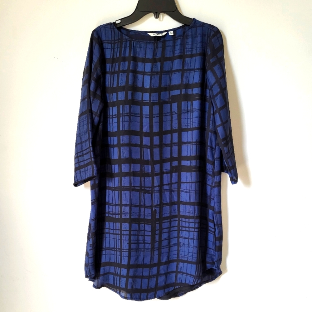 NWOT BB Dakota Shift Dress Blue XS